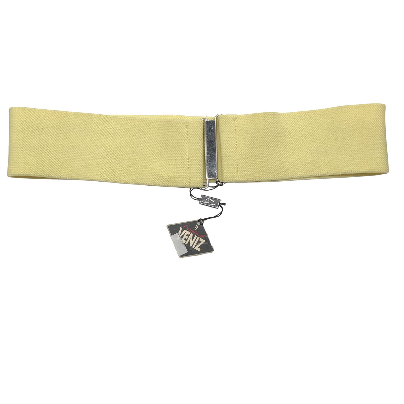 Unisex Veniz - Fabric belt, size Ei kokoa - Yellow (1)