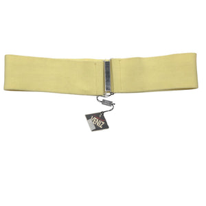 Unisex Veniz - Fabric belt, size Ei kokoa - Yellow (1)