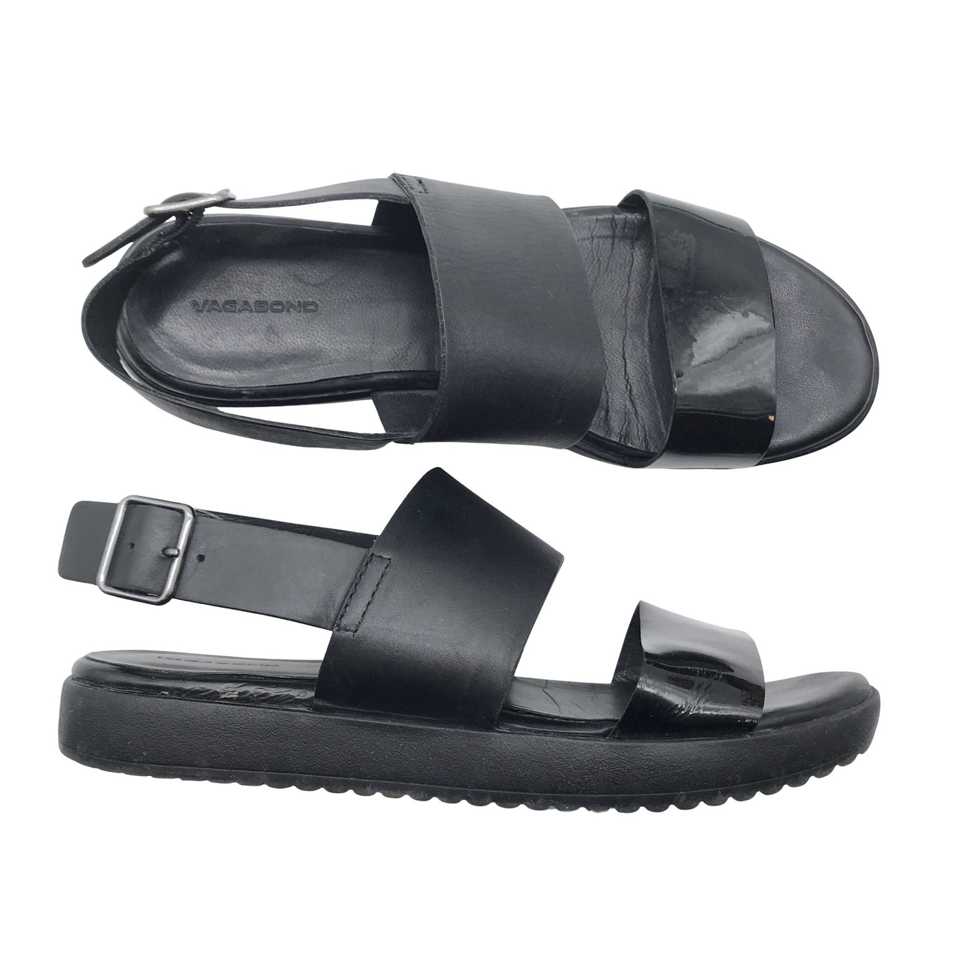 Unisex Vagabond - Sandals, size 38 - Black (2)