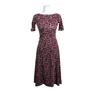 Unisex Lauren Ralph Lauren - Tricot dress, size 34 - Violet (1)