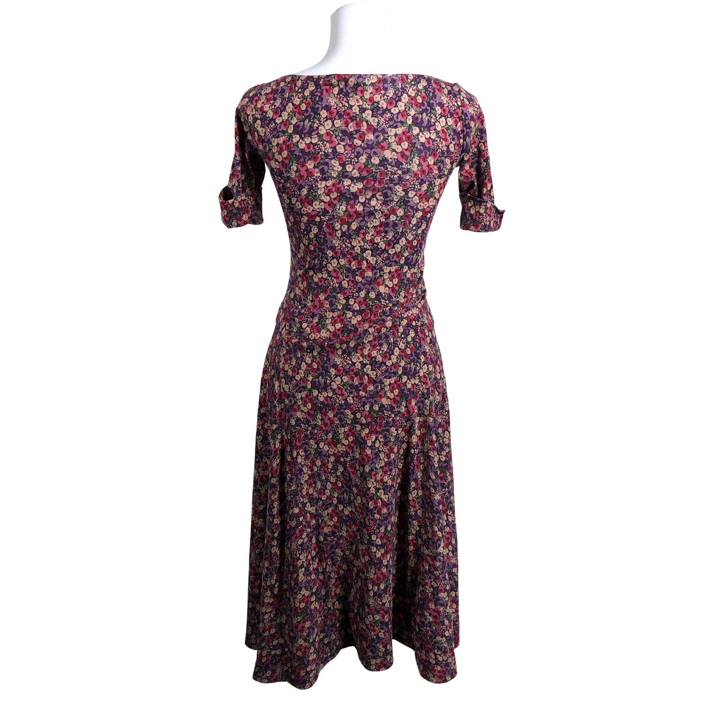 Unisex Lauren Ralph Lauren - Tricot dress, size 34 - Violet (2)
