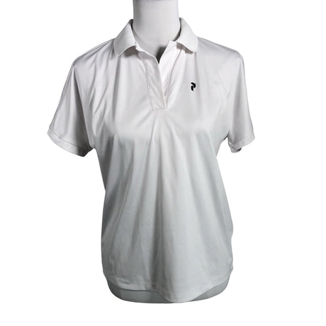 Unisex Peak Performance - Sports shirt, short sleeve, size 36 - White ()