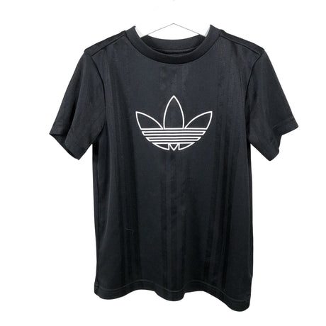 Unisex Adidas - Sports shirt, short sleeve, size 122 - 128 - Black ()