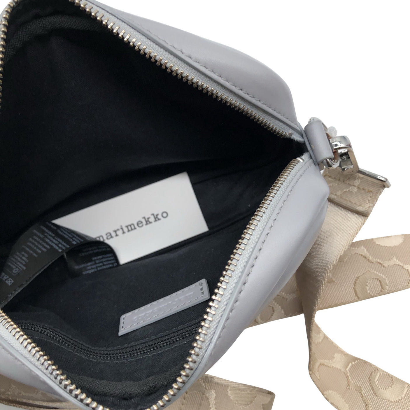 Unisex Marimekko - Shoulder bag, size Midi - Gray (5)