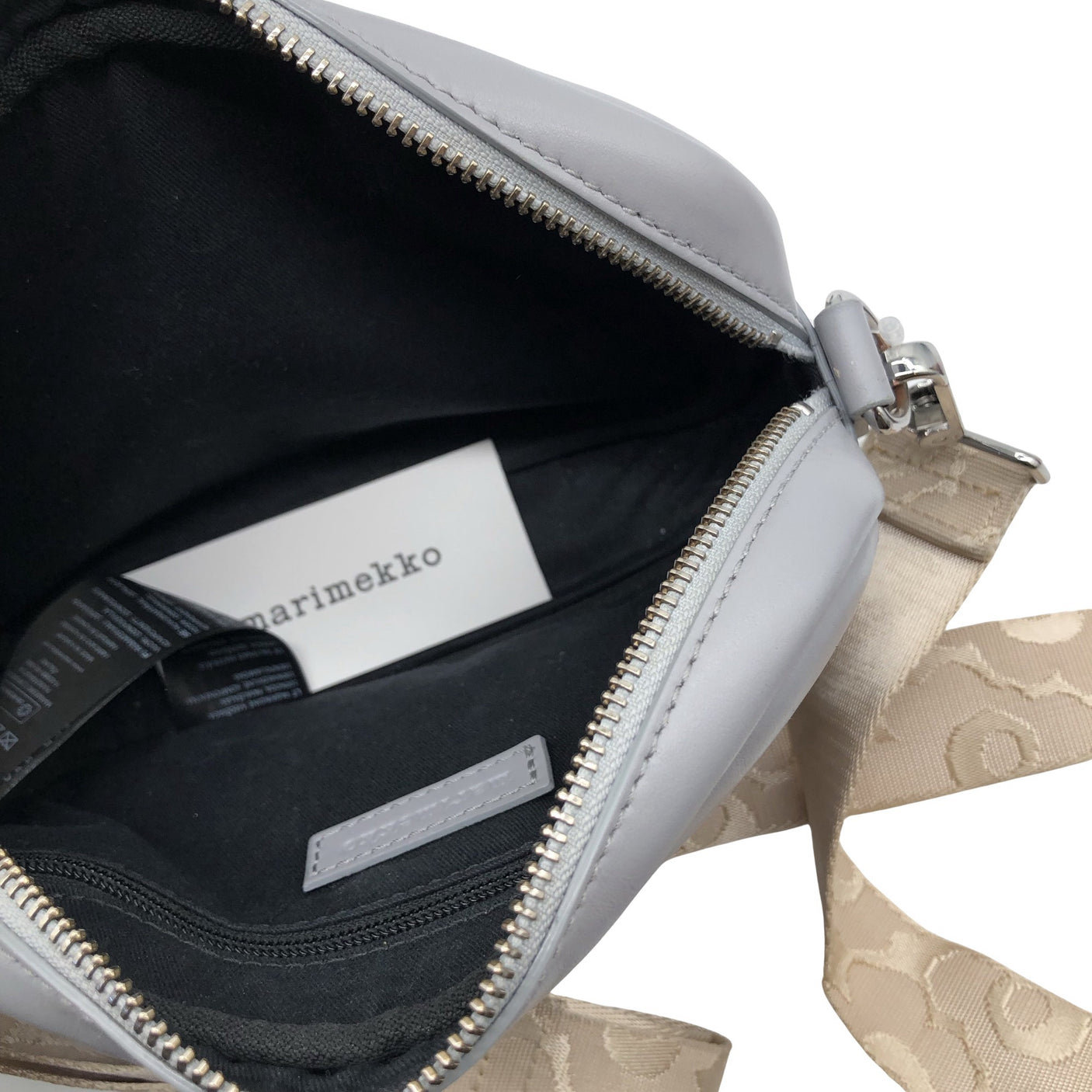 Unisex Marimekko - Shoulder bag, size Midi - Gray (4)