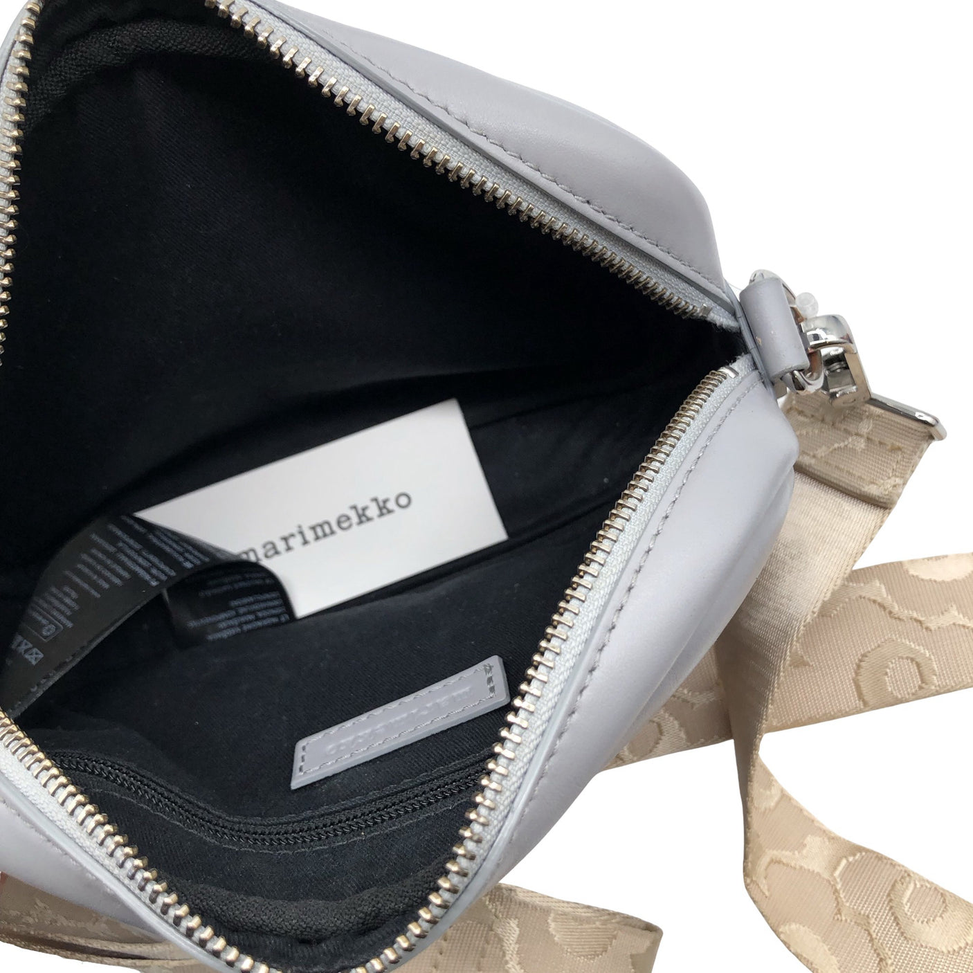 Unisex Marimekko - Shoulder bag, size Midi - Gray (3)