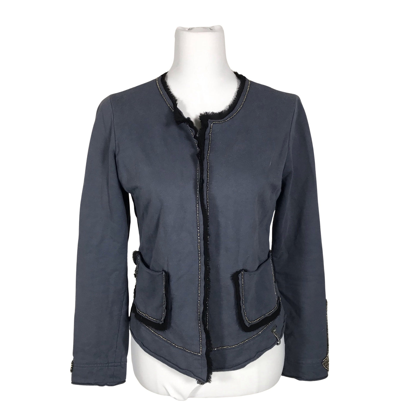 Unisex Moxy - Sweat jacket, size 38 - Blue (2)