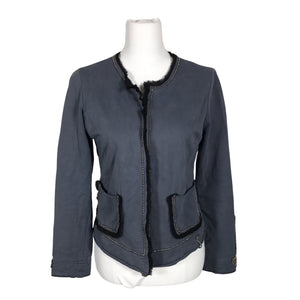 Unisex Moxy - Sweat jacket, size 38 - Blue (2)