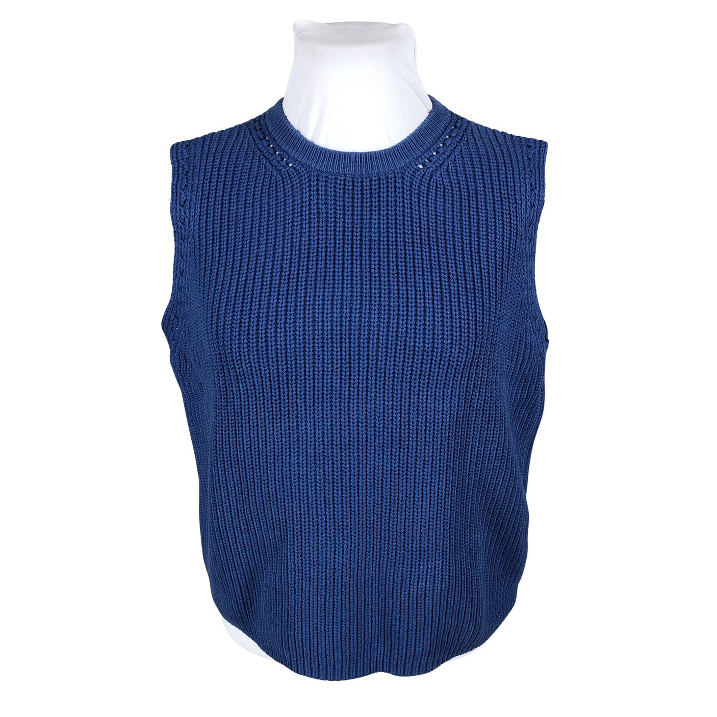 Unisex Esprit - Knit vest, size 44 - Blue (1)