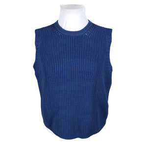 Unisex Esprit - Knit vest, size 44 - Blue (1)