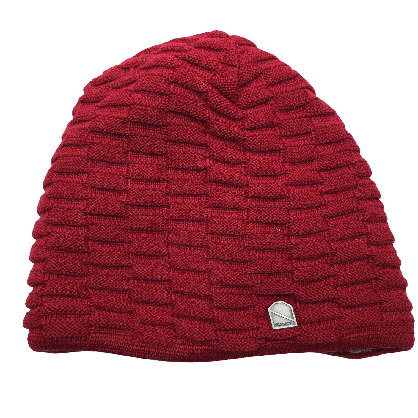 Unisex Husky - Winter beanie, size 52 - 54 cm - Red (1)
