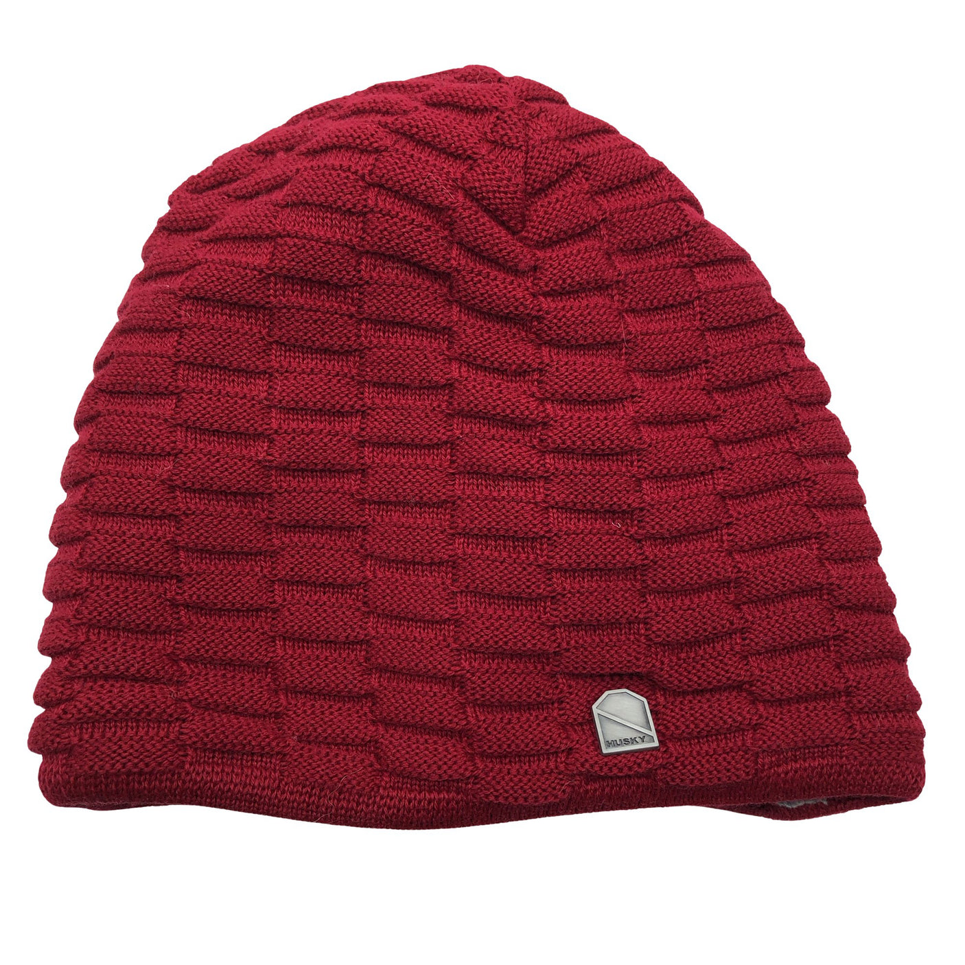 Unisex Husky - Winter beanie, size 52 - 54 cm - Red (2)