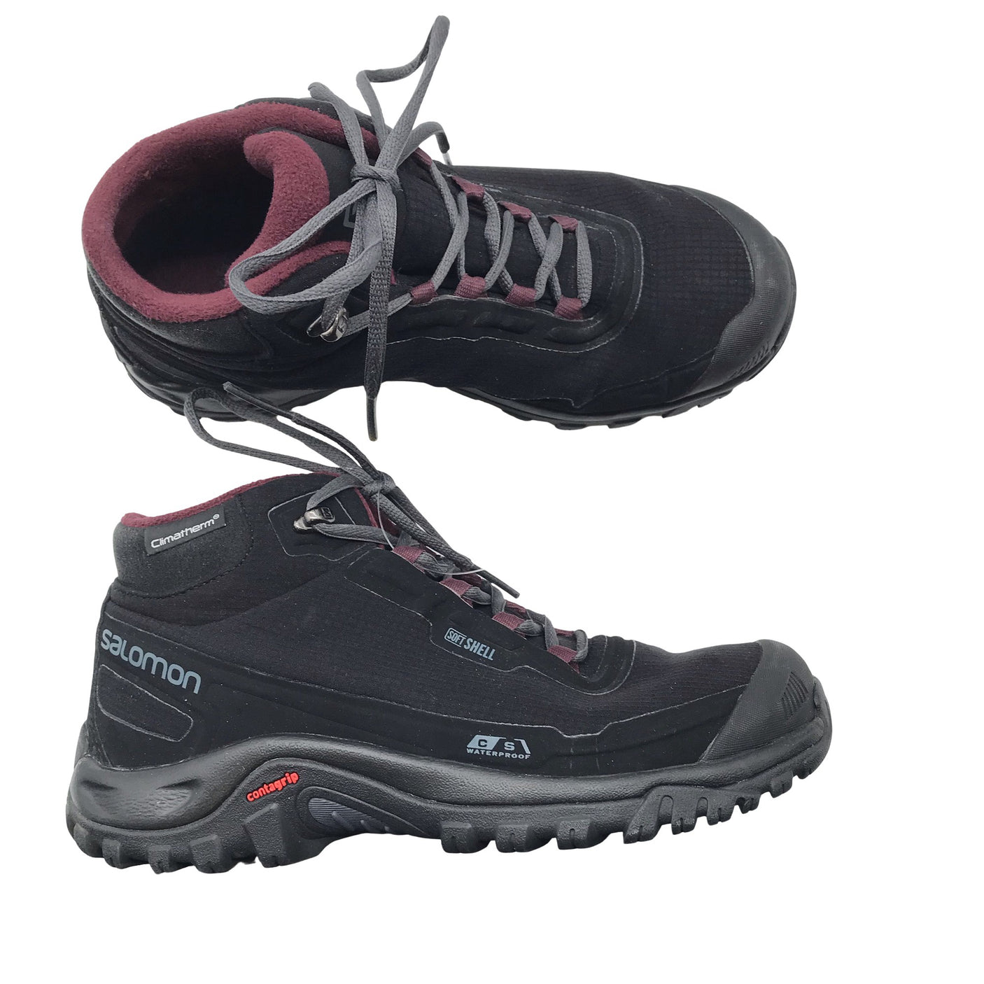 Unisex Salomon - Hiking shoes, size 38 - Black (1)