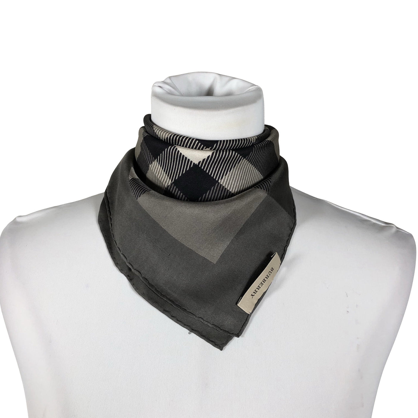 Unisex Burberry - Scarf, size Mini - Gray (1)