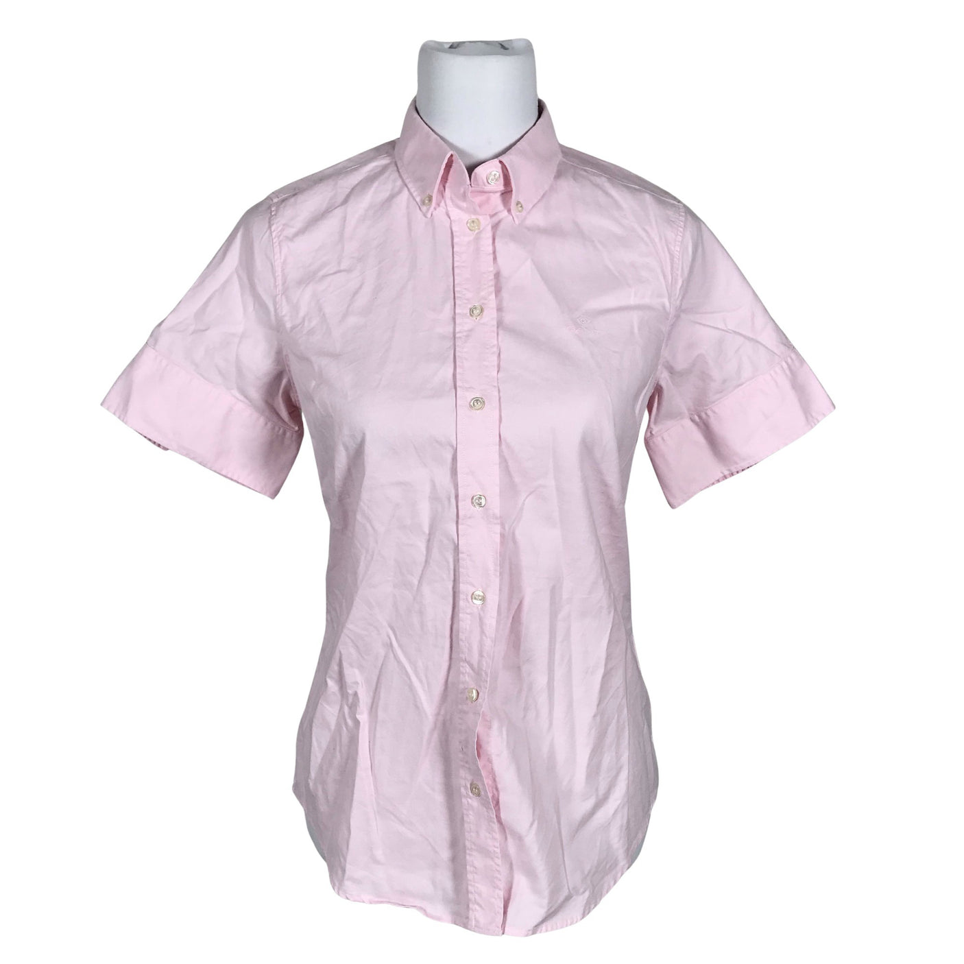 Unisex Gant - Collared shirt, size 36 - Light pink (2)