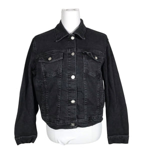 Unisex NOSH - Denim jacket, size 40 - Gray (1)