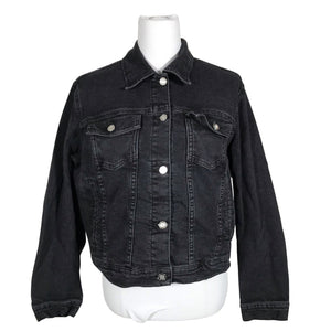 Unisex NOSH - Denim jacket, size 40 - Gray (2)