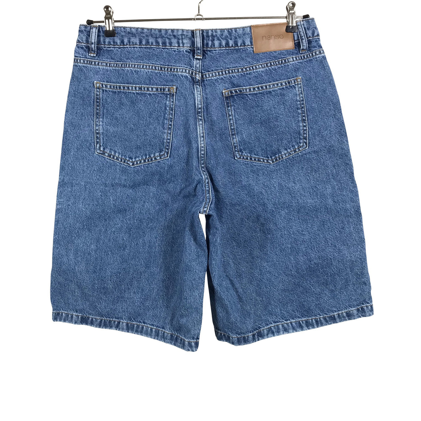 Unisex Nanso - Denim shorts, size 42 - Blue (2)