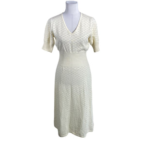 Unisex Nanso - Knit dress, size 36 - Natural white (1)