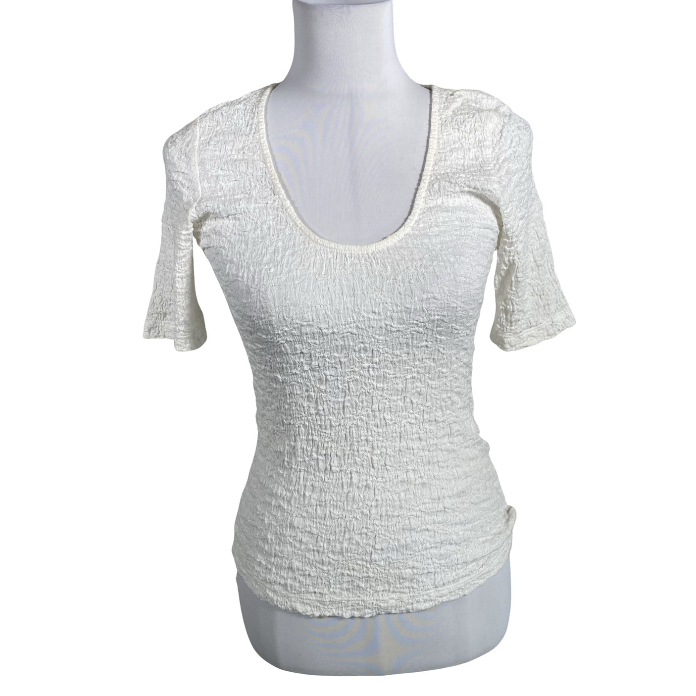Unisex Samsoe&Samsoe - T-shirt, size 38 - White (1)