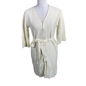 Unisex Cream - Cardigan, size 34 - Natural white (1)
