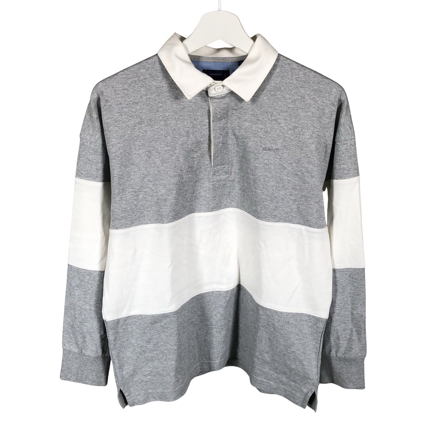 Unisex Gant - Collared shirt, size 158 - 164 - Gray (1)