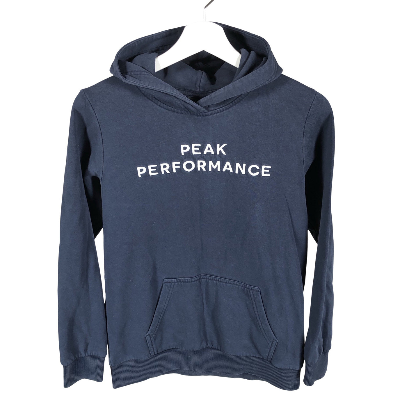 Unisex Peak Performance - Hoodie, size 158 - 164 - Blue (1)