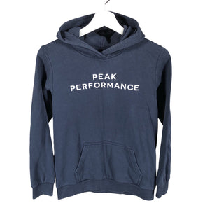 Unisex Peak Performance - Hoodie, size 158 - 164 - Blue (1)