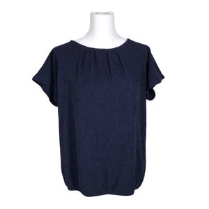 Unisex NOSH - Short-sleeved blouse, size 40 - Blue (1)