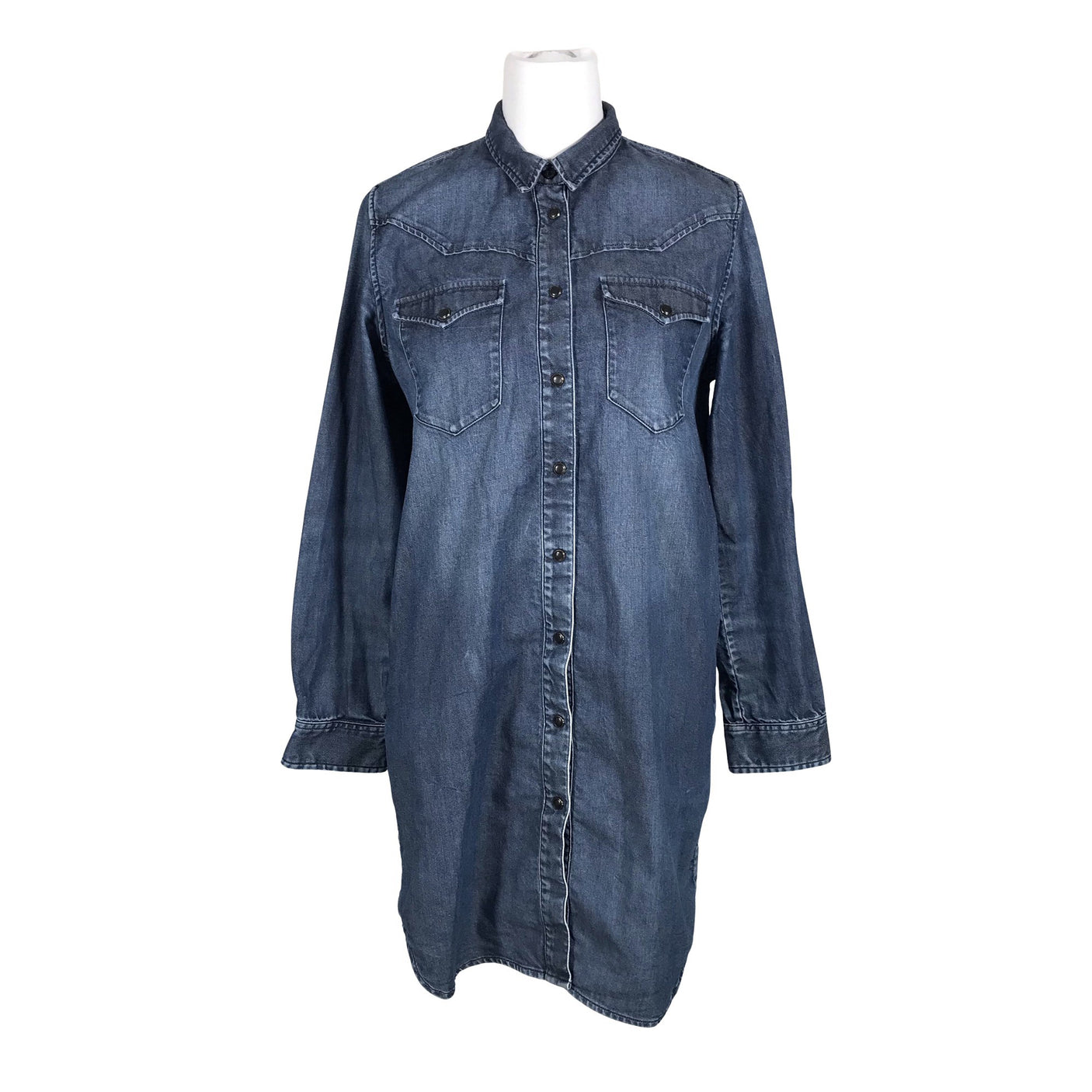 Unisex Crocker - Denim dress, size 38 - Blue (2)