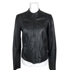 Unisex Esprit - Leather jacket, size 38 - Black (1)