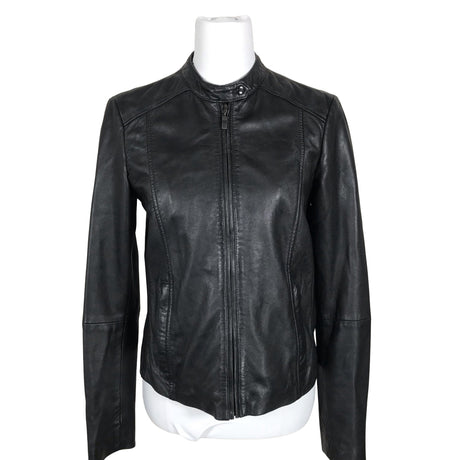 Unisex Esprit - Leather jacket, size 38 - Black ()