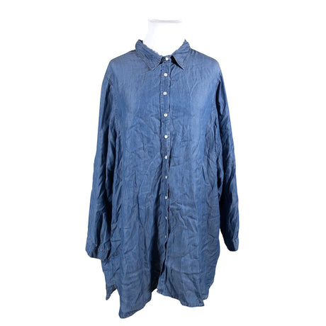 Unisex Zizzi - Denim dress, size 54 - Blue ()