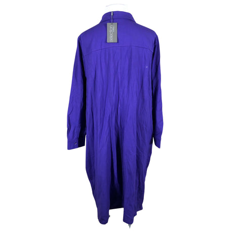 Unisex Ulla Popken - Tricot dress, size 58 - Violet (2)