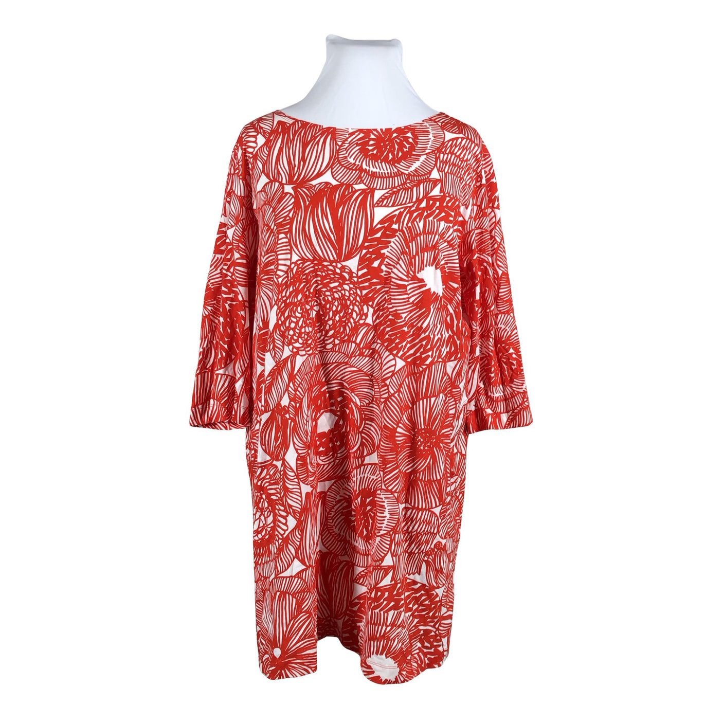 Unisex Marimekko - Tricot dress, size 42 - Red (1)