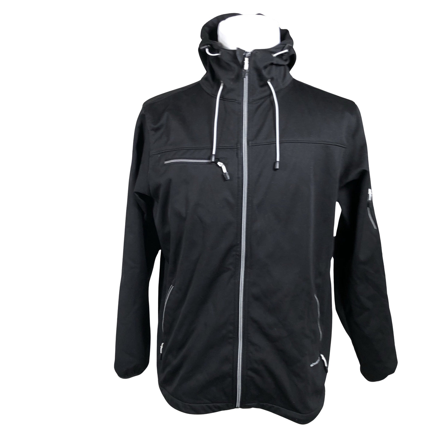 Unisex Deval - Soft shell jacket, size L - Black (1)