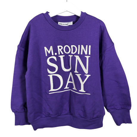 Unisex Mini Rodini - Sweatshirt, size 128 - 134 - Violet ()