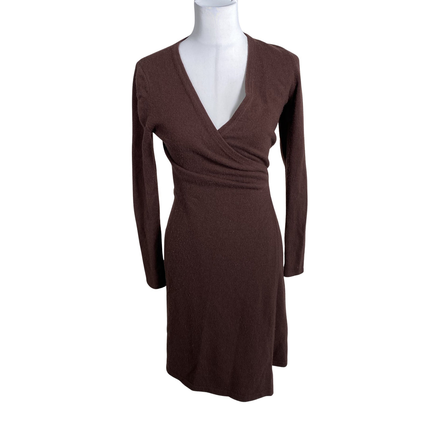 Unisex Diane von Furstenberg - Knit dress, size 34 - Wine red (1)