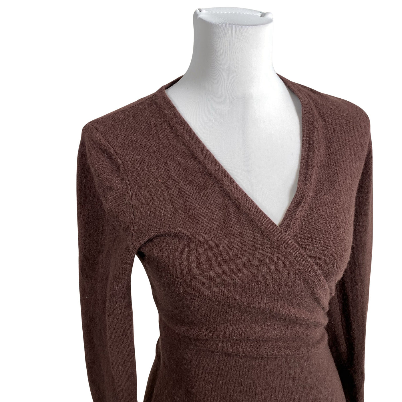 Unisex Diane von Furstenberg - Knit dress, size 34 - Wine red (3)