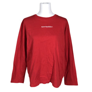 Unisex Marimekko - Tricot shirt, size 36 - Red (2)
