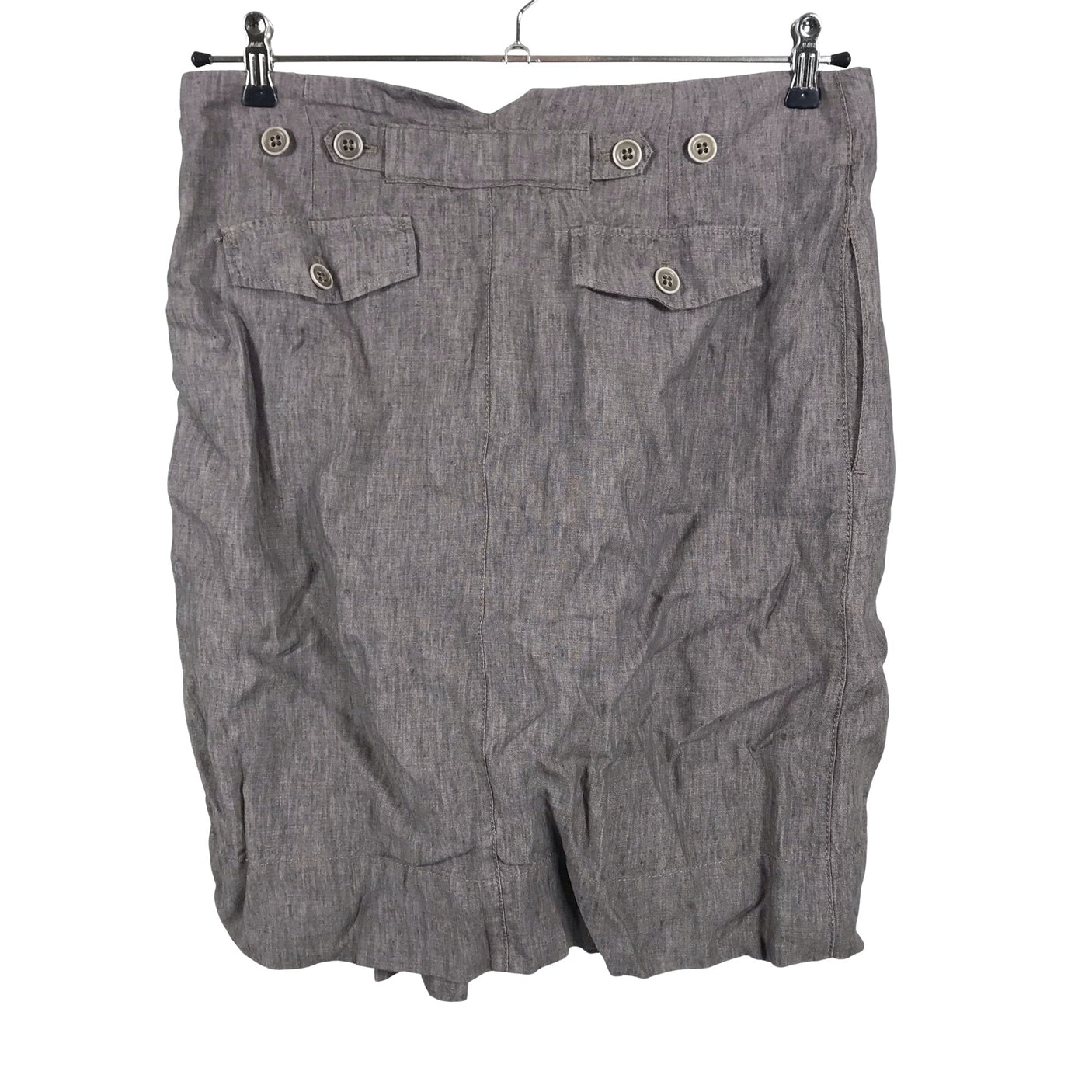 Unisex Marc O'Polo - Fabric skirt, size 40 - Brown (2)