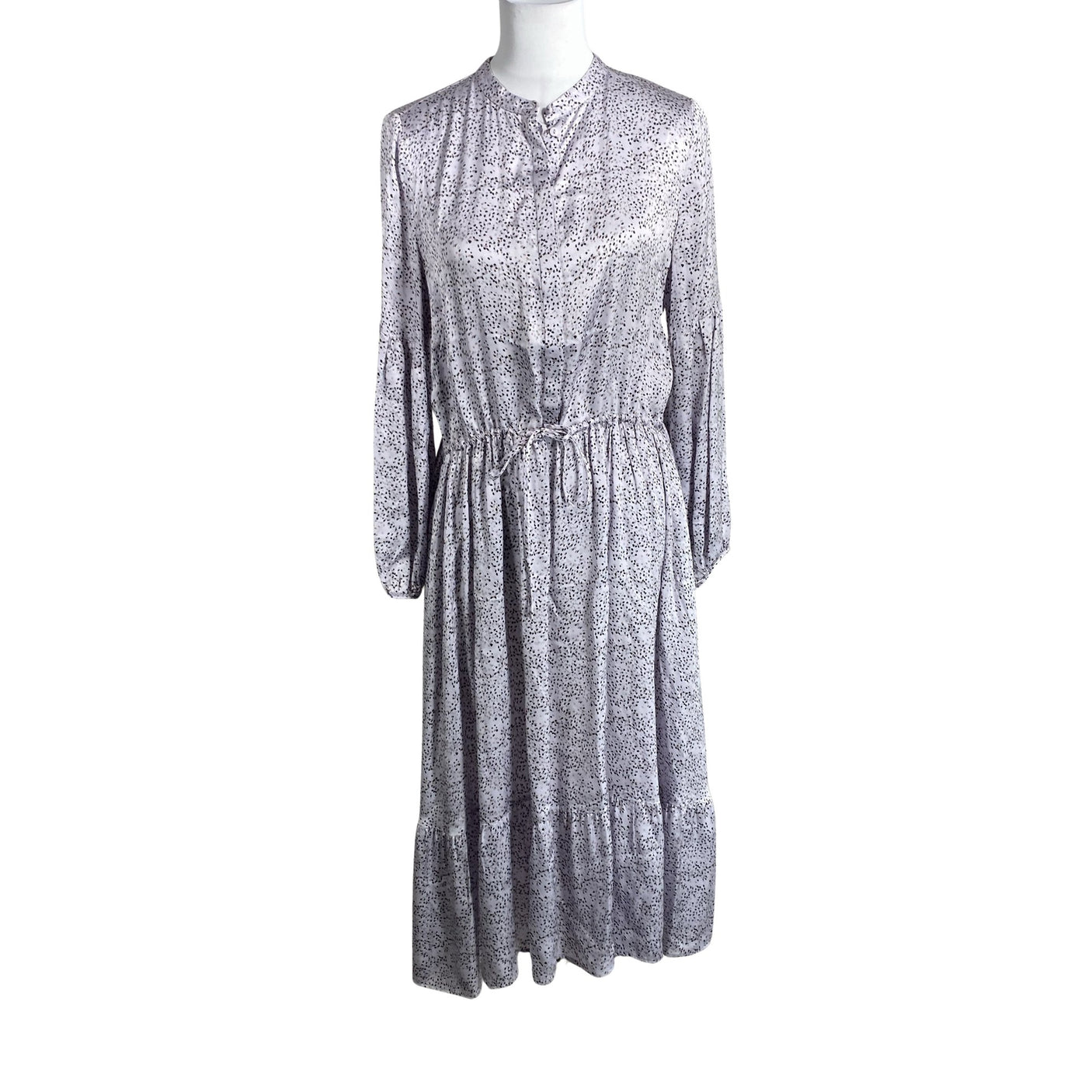 Unisex Bruuns Bazaar - Schiffon dress, size 38 - Violet (1)