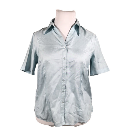 Unisex Gerry Weber - Short-sleeved blouse, size 42 - Light blue ()