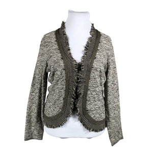 Unisex Gerry Weber - Cardigan, size 42 - Gray (1)