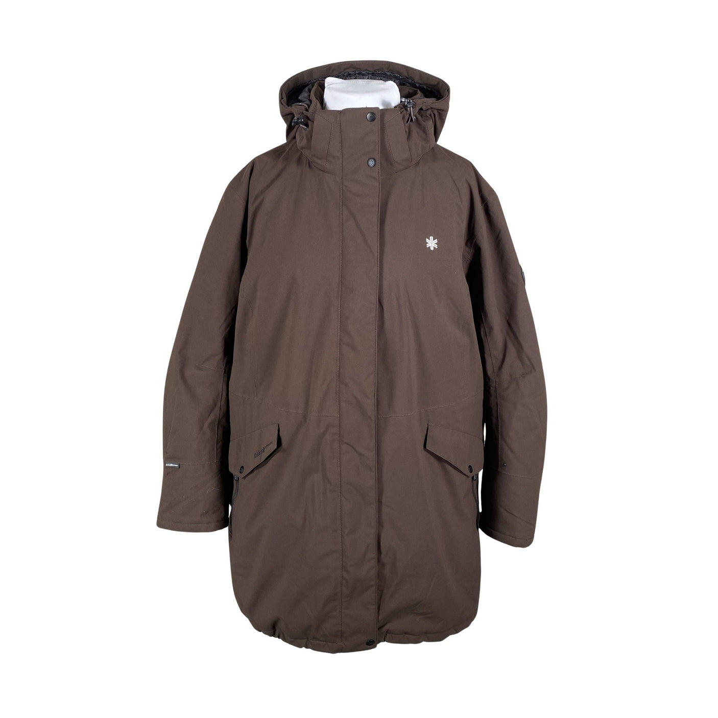 Unisex Ahkka Outdoor - Winter jacket, size 54 - Brown (1)