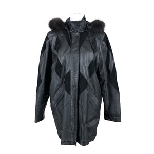Unisex MLC - Leather jacket, size 38 - Black (1)