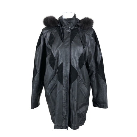 Unisex MLC - Leather jacket, size 38 - Black ()