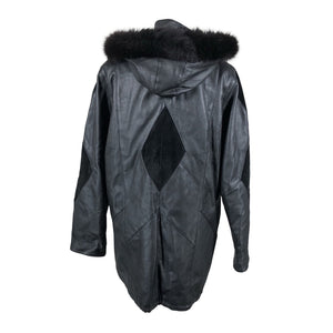 Unisex MLC - Leather jacket, size 38 - Black (2)