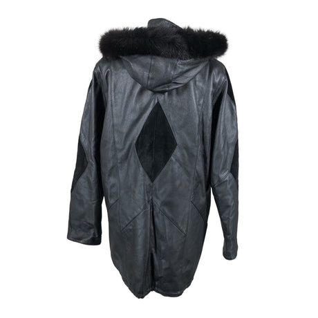 Unisex MLC - Leather jacket, size 38 - Black (2)