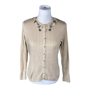Unisex Basler - Cardigan, size 38 - Beige (1)